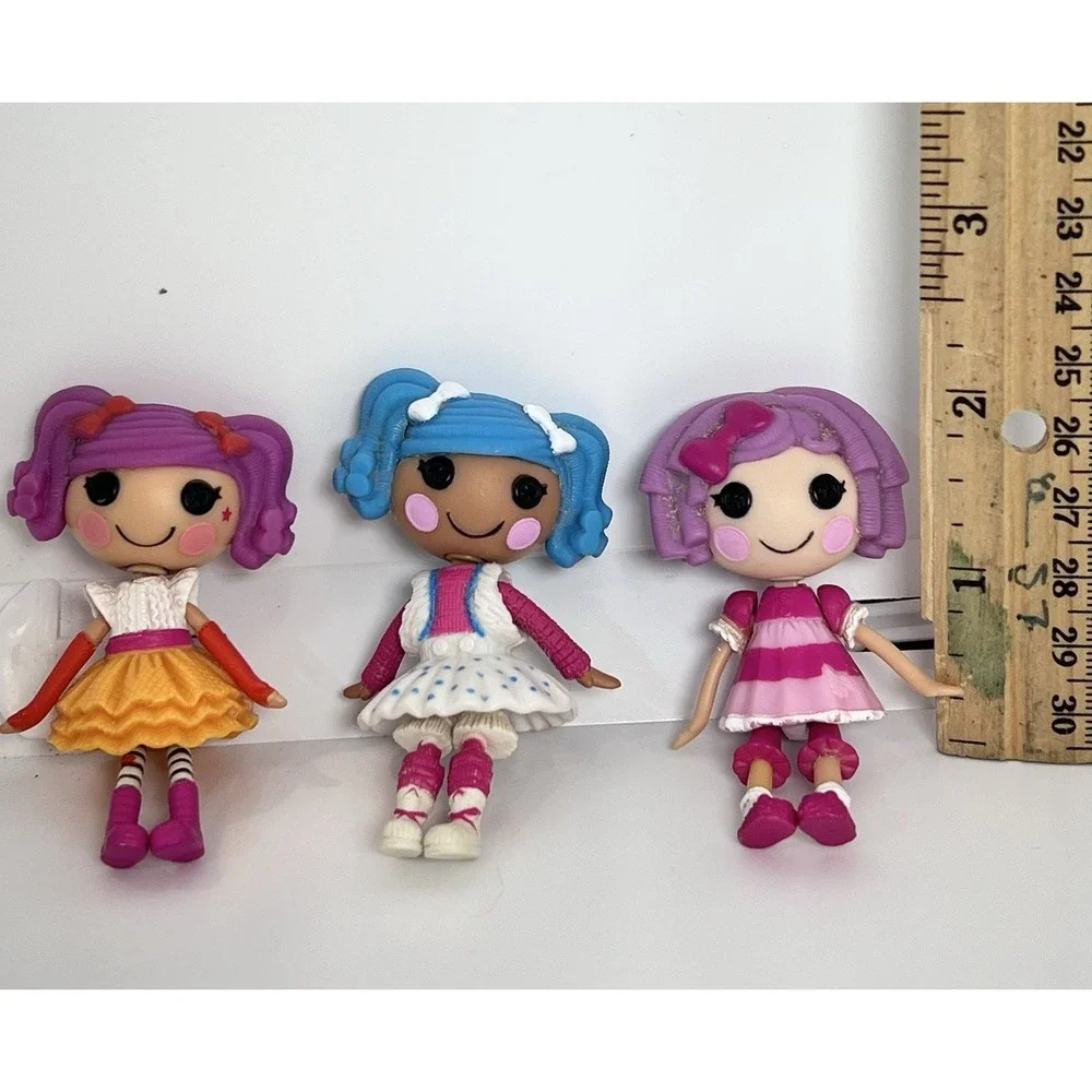 Mini Lalaoopsy Set Figures (pillow Featherbed/mittens Fluff'n'stuff/bigtop